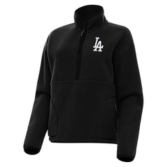 Los Angeles Dodgers Antigua Women's Figure Half-Zip Sweatshirt | MLB Online