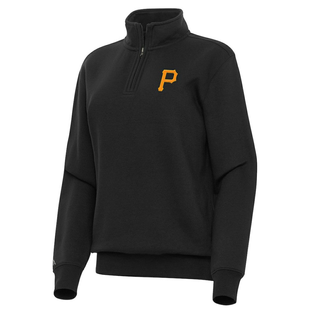 Pittsburgh Pirates Antigua Women's Victory Quarter-Zip Sweatshirt | MLB Online