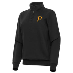Pittsburgh Pirates Antigua Women's Victory Quarter-Zip Sweatshirt | MLB Online