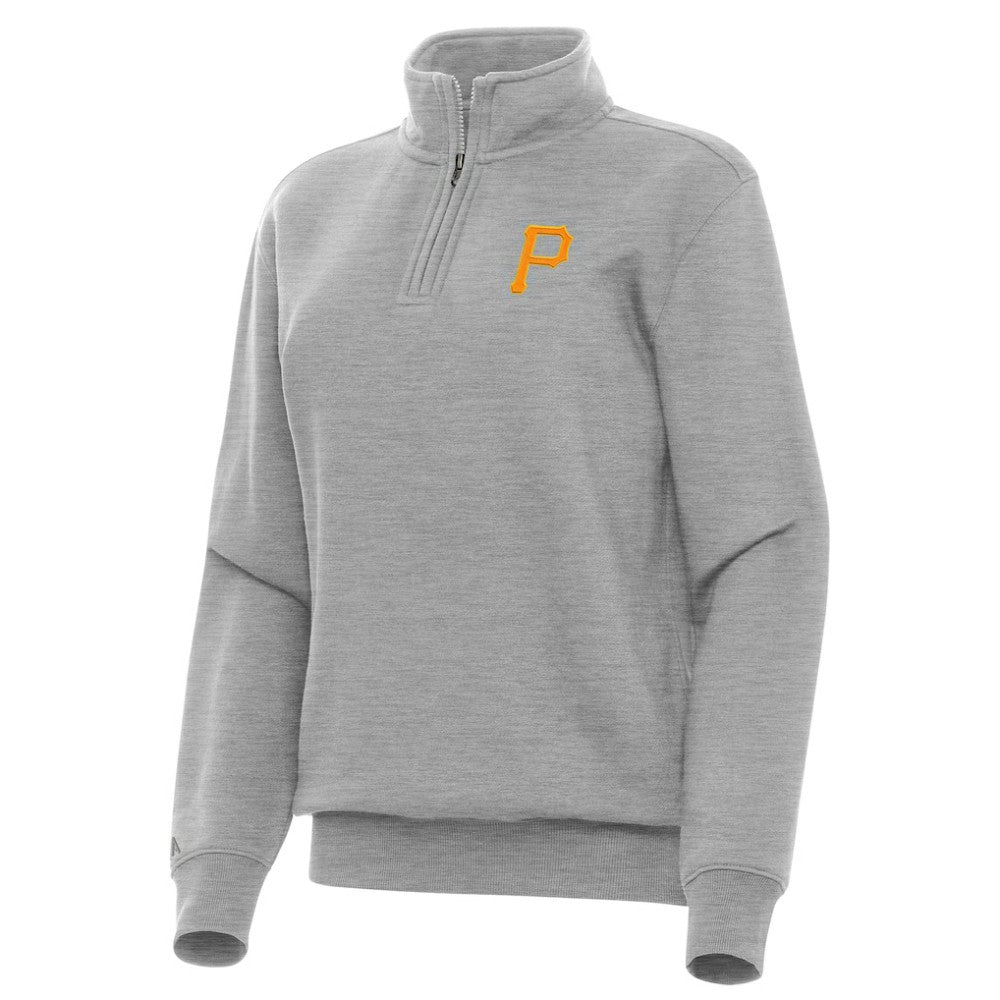 Pittsburgh Pirates Antigua Women's Victory Quarter-Zip Sweatshirt | MLB Shop