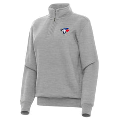Toronto Blue Jays Antigua Women's Victory Quarter-Zip Sweatshirt | MLB On Sale