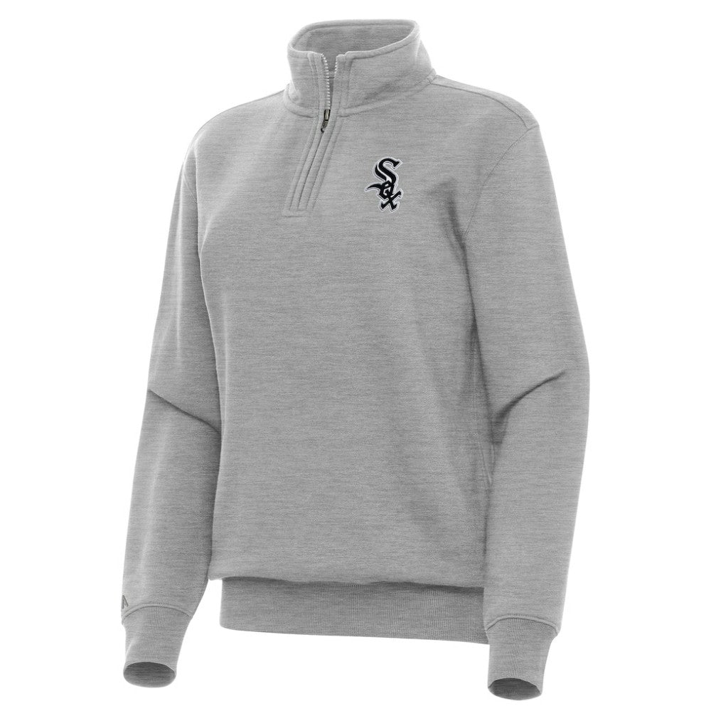 Chicago White Sox Antigua Women's Victory Quarter-Zip Sweatshirt | MLB For sale