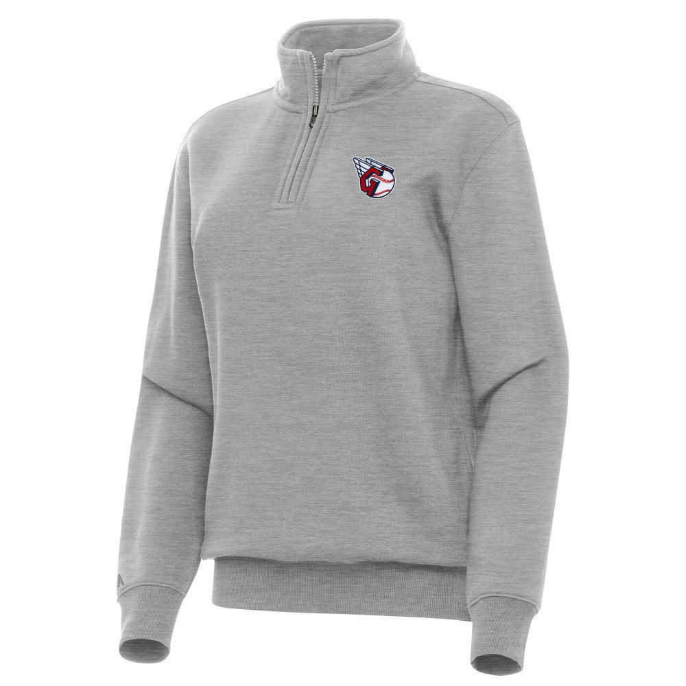 Cleveland Guardians Antigua Women's Victory Quarter-Zip Sweatshirt | MLB Online