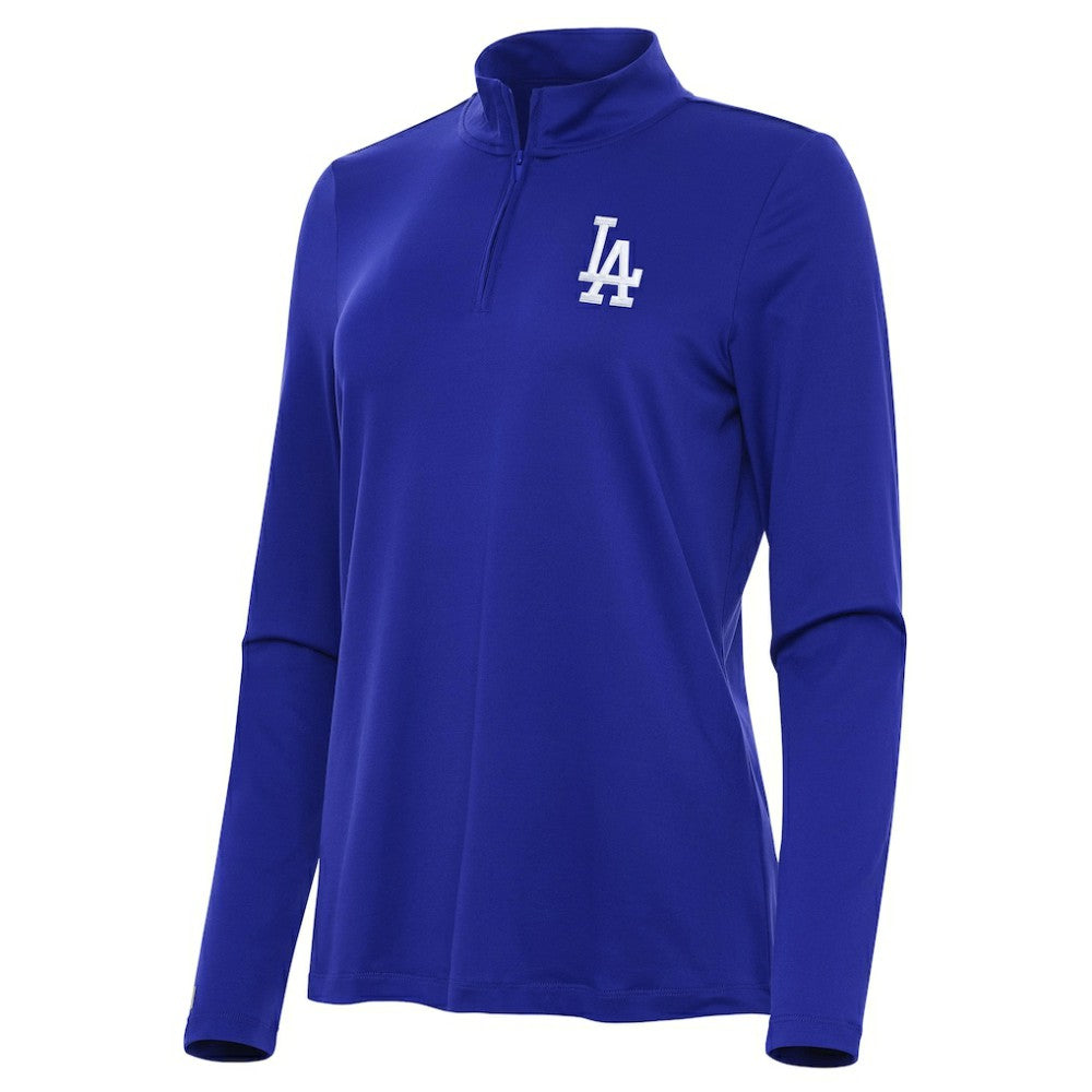 Los Angeles Dodgers Antigua Women's Reprocess Quarter-Zip Top - Royal | MLB Near me