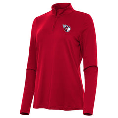 Cleveland Guardians Antigua Women's Reprocess Quarter-Zip Top - Red | MLB Near me