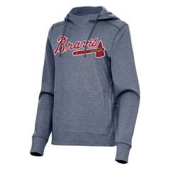 Atlanta Braves Antigua Women's Justice Pullover Hoodie | MLB Shop