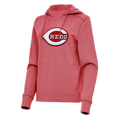 Cincinnati Reds Antigua Women's Justice Pullover Hoodie | MLB On Sale