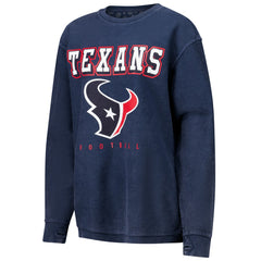 Houston Texans  G-III 4Her by Carl Banks Women's Comfy Cord Pullover Sweatshirt