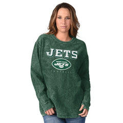 New York Jets  G-III 4Her by Carl Banks Women's Comfy Cord Pullover Sweatshirt