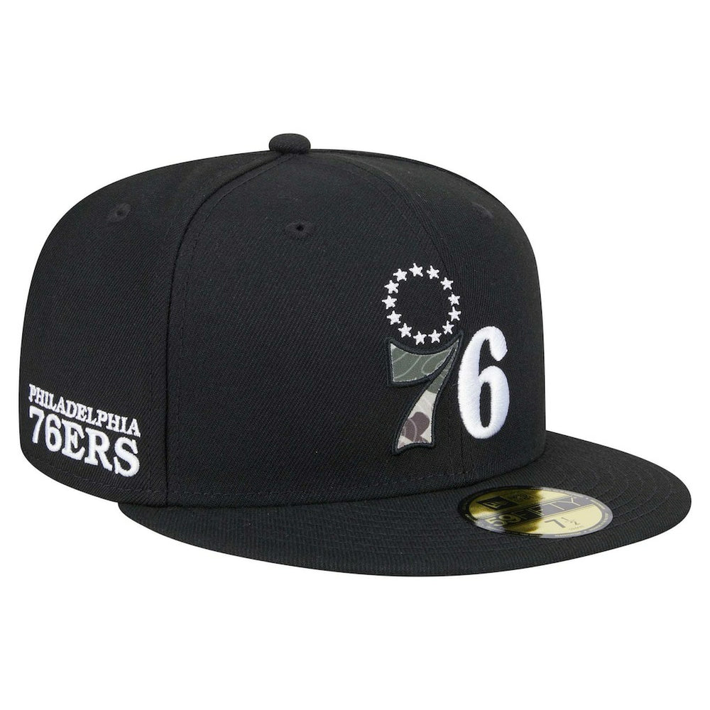 Philadelphia 76ers Camo Print UV 59FIFTY Fitted Hat Online
