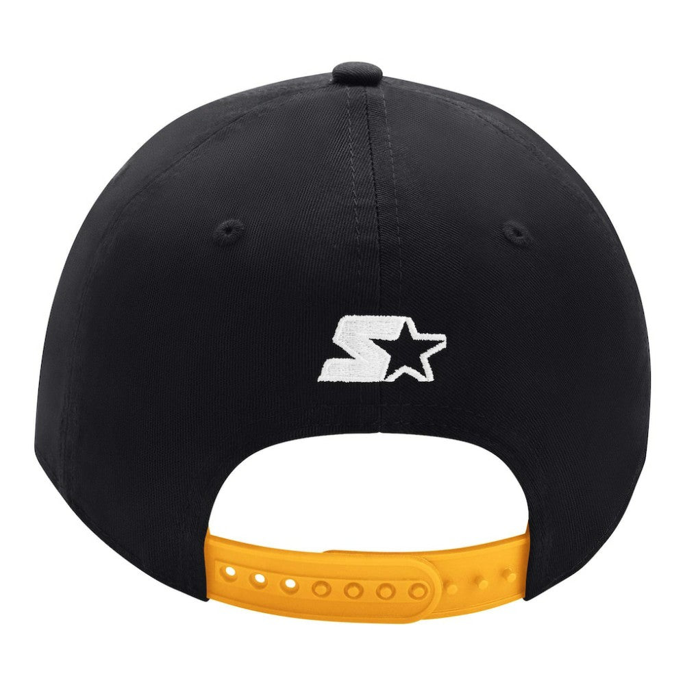 Boston Bruins Starter Two-Tone Tailsweep Mascot Adjustable Hat On Sale