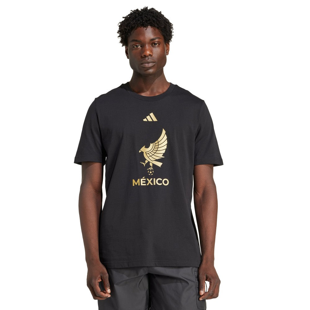 Mexico National Team 2025 Third Jersey DNA Graphic T-Shirt Black - Adidas
