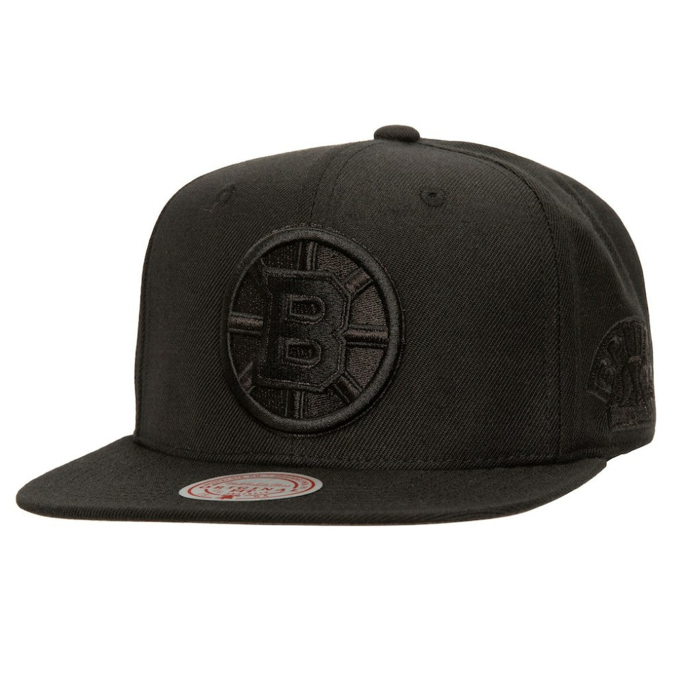 Boston Bruins Mitchell & Ness Soul Strike Pearl Tonal Snapback Hat Online