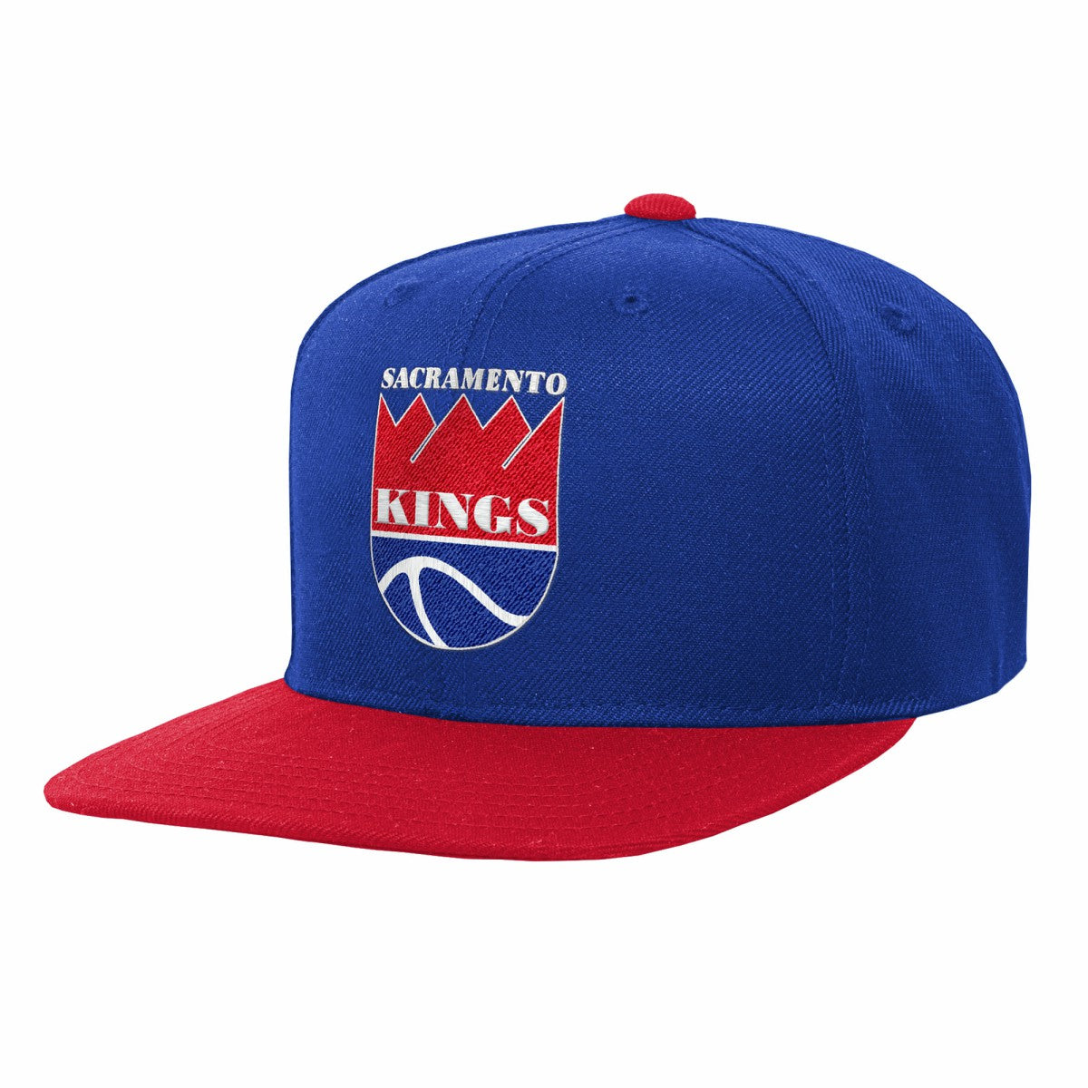 Sacramento Kings Youth Team Logo Two-Tone Flatbrim Snapback Hat Online