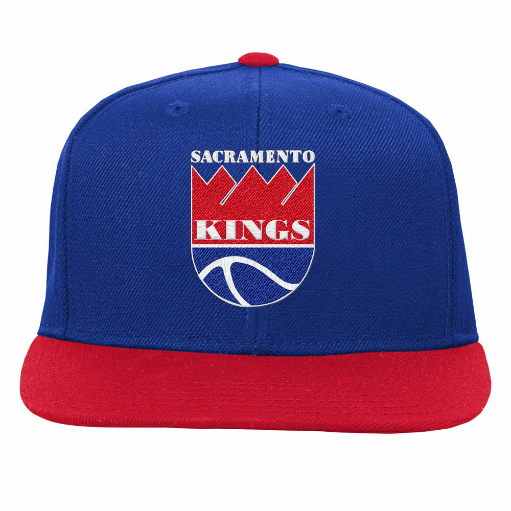 Sacramento Kings Youth Team Logo Two-Tone Flatbrim Snapback Hat Online