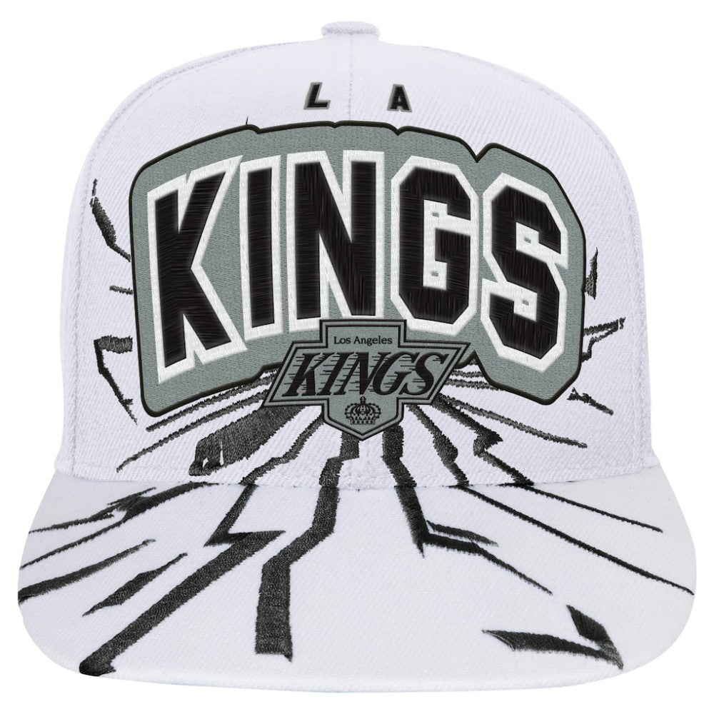 Los Angeles Kings Mitchell & Ness Youth After Shock Snapback Hat Outlet