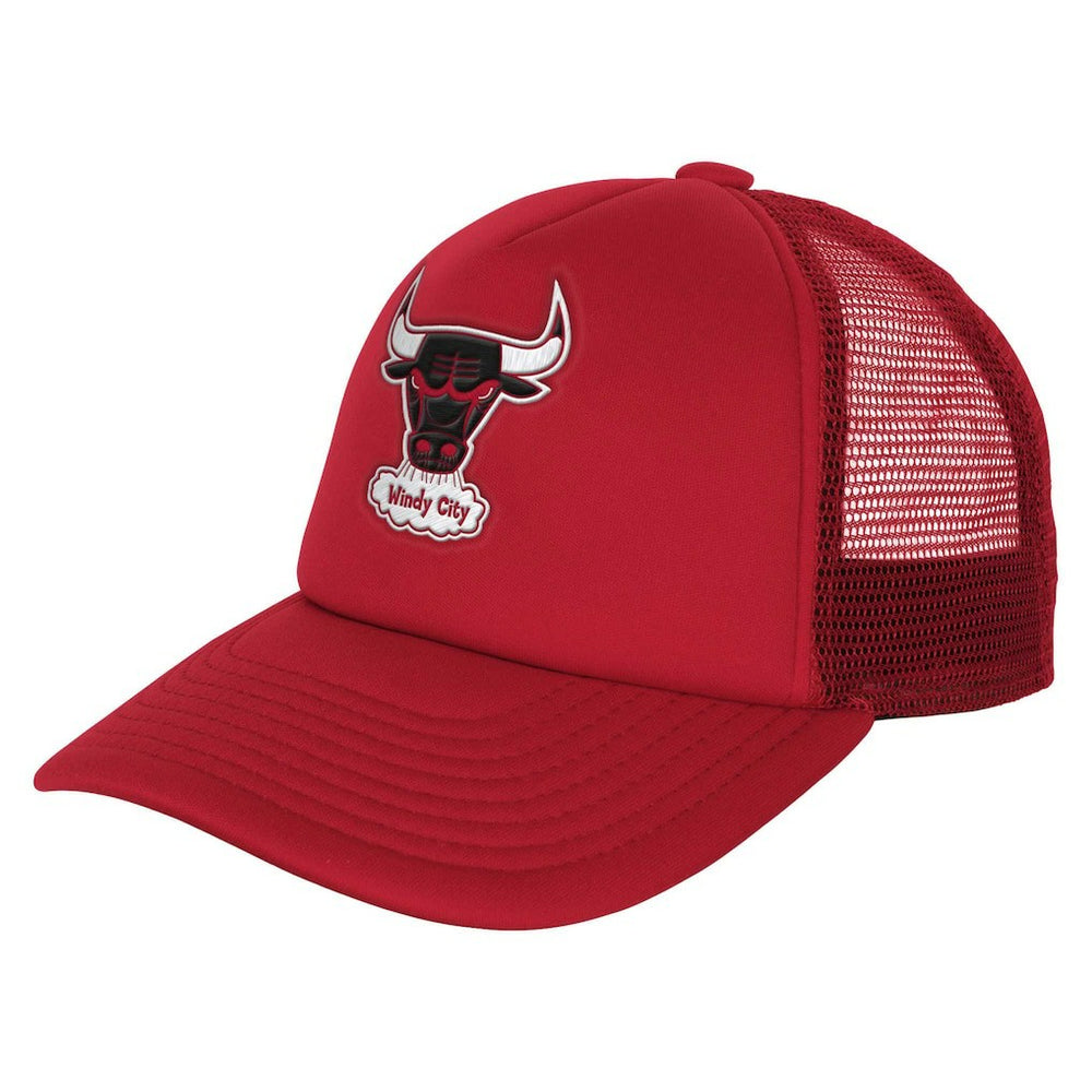 Chicago Bulls Youth Core Evergreen Trucker Adjustable Hat Discount