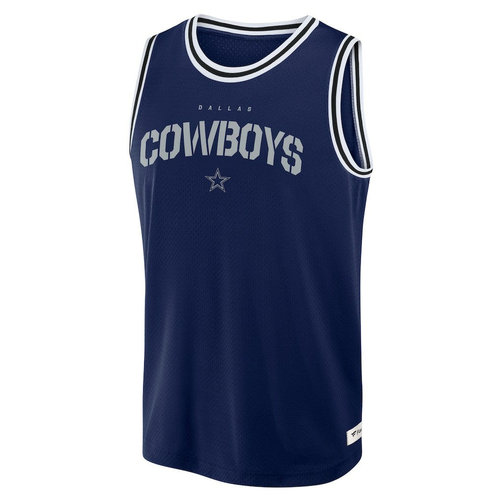 Dallas Cowboys Fanatics Elements Future Ground Jersey Tank Top