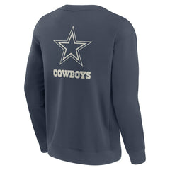 Dallas Cowboys Fanatics Elements Future Ground Lettering Pullover Sweatshirt