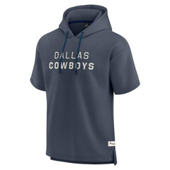 Dallas Cowboys Fanatics Elements Future Ground Lettering Short Sleeve Pullover Hoodie