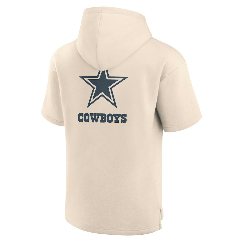 Dallas Cowboys Fanatics Elements Future Ground Lettering Short Sleeve Pullover Hoodie