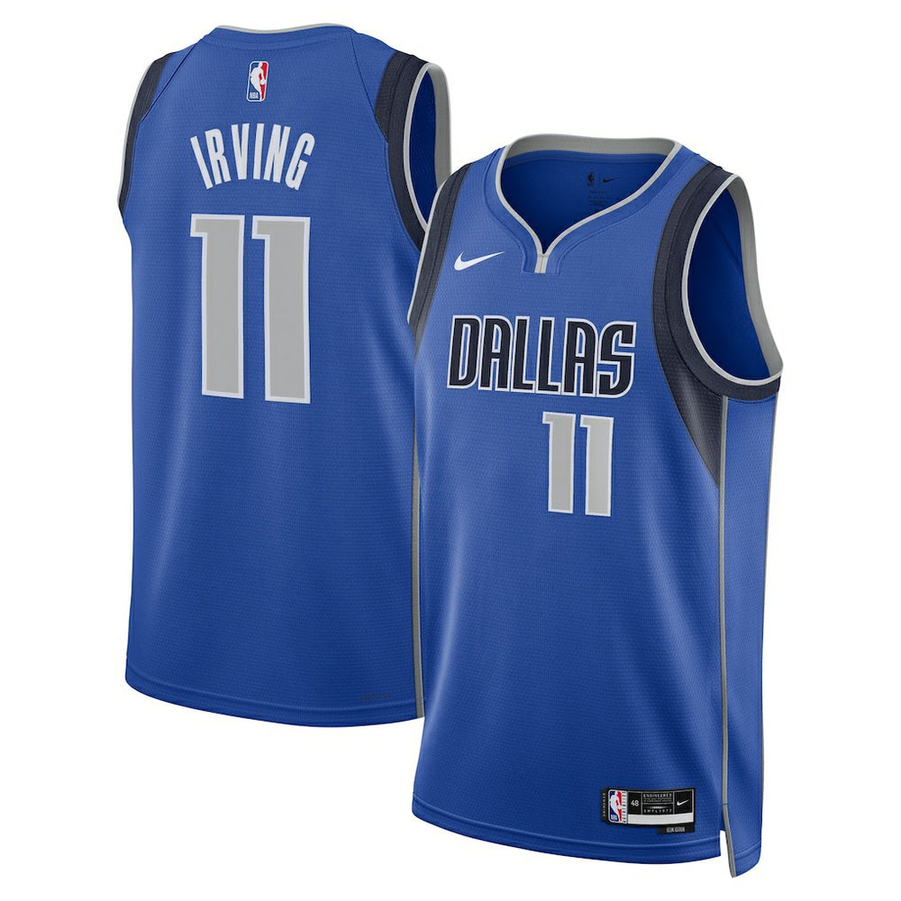Kyrie Irving Dallas Mavericks Unisex Badge Swingman Replica Jersey sale Discount