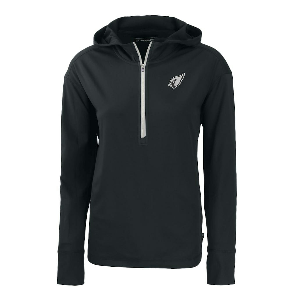 Arizona Cardinals  Cutter & Buck Women's Daybreak Eco Recycled Half-Zip Hoodie