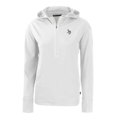 Minnesota Vikings  Cutter & Buck Women's Daybreak Eco Recycled Half-Zip Hoodie