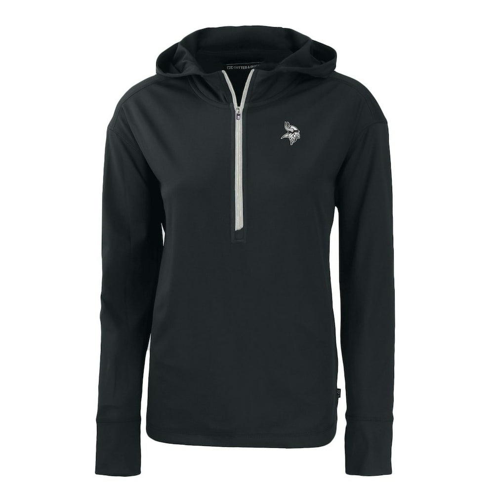 Minnesota Vikings  Cutter & Buck Women's Daybreak Eco Recycled Half-Zip Hoodie