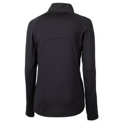 Denver Broncos  Cutter & Buck Women's Adapt Eco Knit Stretch Recycled Raglan Half-Zip Top