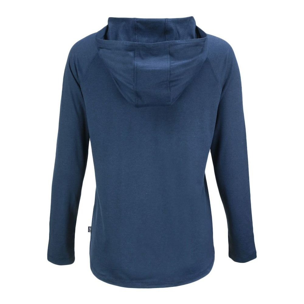 Chicago Bears  Cutter & Buck Women's Coastline Epic Comfort Eco Recycled Long Sleeve Hoodie T-Shirt