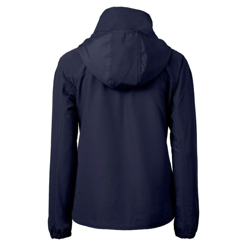 Chicago Bears  Cutter & Buck Women's Charter Eco Recycled Half-Zip Hoodie Anorak Jacket