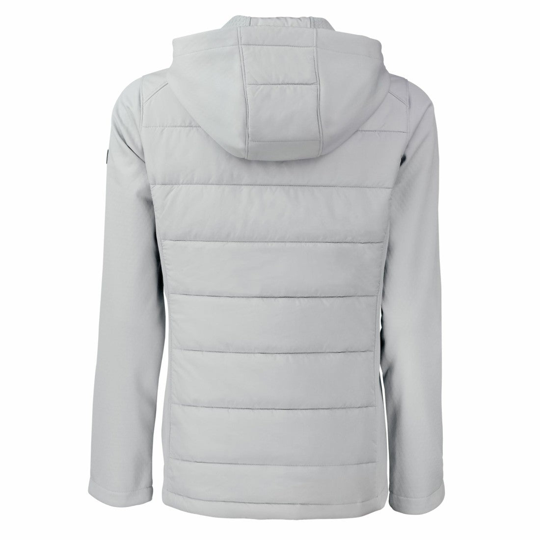 Detroit Lions  Cutter & Buck Women's Evoke Hybrid Eco Softshell Recycled Full-Zip Hoodie Jacket
