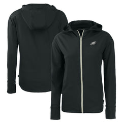 Philadelphia Eagles  Cutter & Buck Women's Daybreak Eco Recycled Full-Zip Hoodie