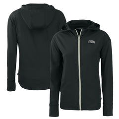 Seattle Seahawks  Cutter & Buck Women's Daybreak Eco Recycled Full-Zip Hoodie