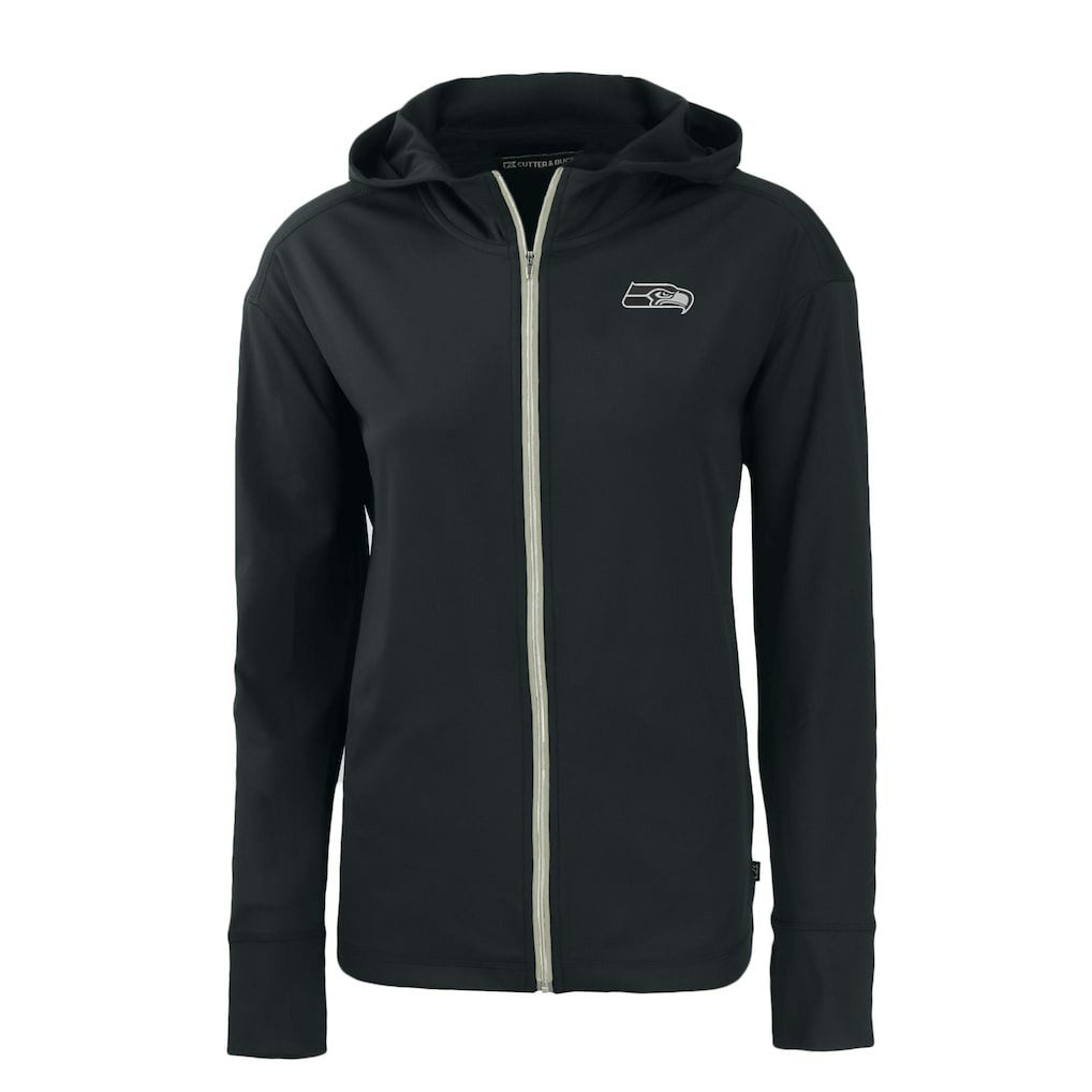 Seattle Seahawks  Cutter & Buck Women's Daybreak Eco Recycled Full-Zip Hoodie