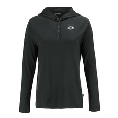 San Francisco 49ers  Cutter & Buck Women's Coastline Epic Comfort Eco Recycled Long Sleeve Hoodie T-Shirt