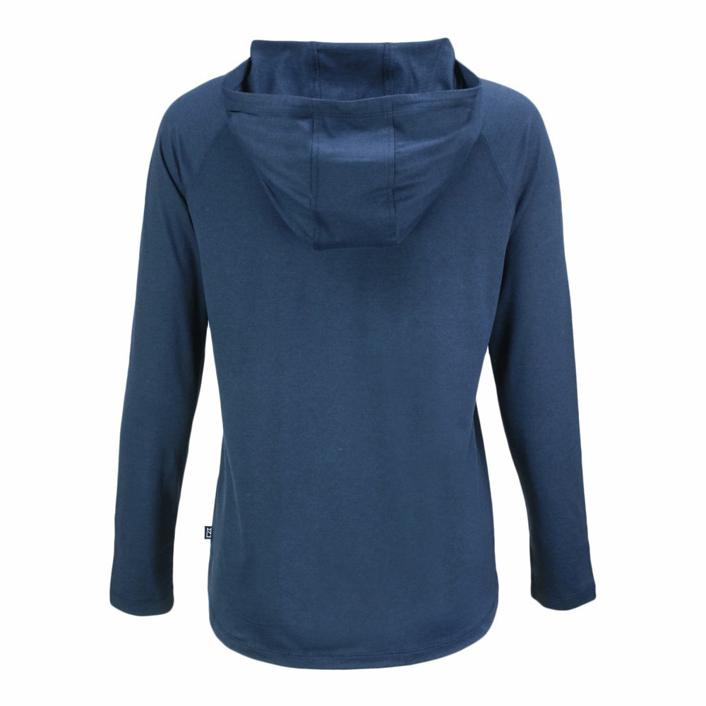 Seattle Seahawks  Cutter & Buck Women's Coastline Epic Comfort Eco Recycled Long Sleeve Hoodie T-Shirt