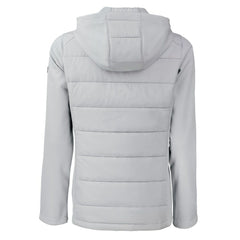Minnesota Vikings  Cutter & Buck Women's Evoke Hybrid Eco Softshell Recycled Full-Zip Hoodie Jacket