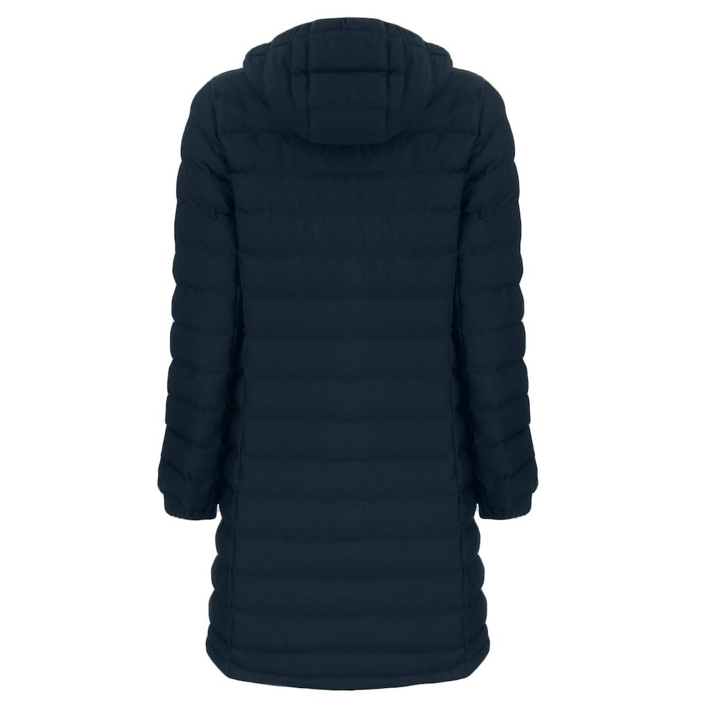 New England Patriots  Cutter & Buck Women's Mission Ridge Repreve Eco Insulated Full-Zip Hoodie Long Puffer Jacket