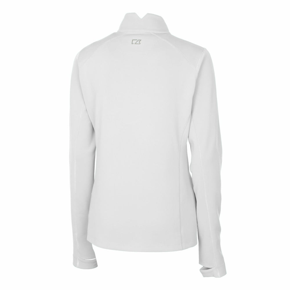 Tennessee Titans  Cutter & Buck Women's Traverse Stretch DryTec Quarter-Zip Top