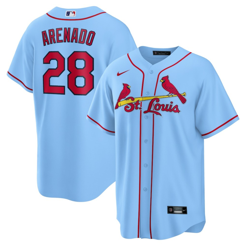 Nolan Arenado St. Louis Cardinals Nike 2024 Alternate Replica Jersey | MLB New
