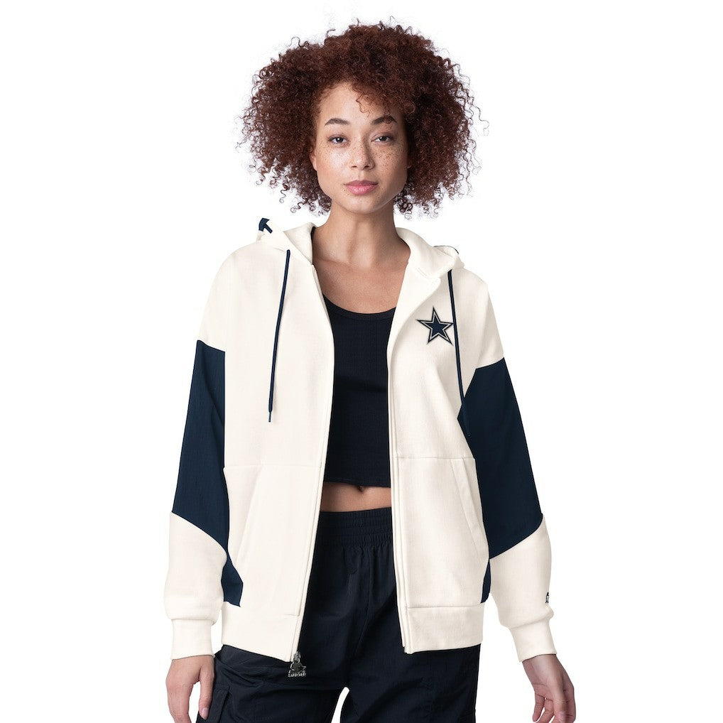 Dallas Cowboys  Starter Women's Scrimmage Full-Zip Hoodie