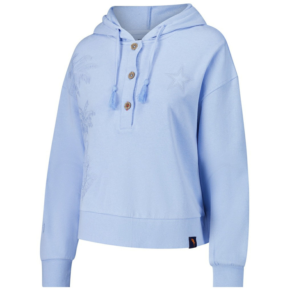 Dallas Cowboys  Margaritaville Women's Island Dream Solid Pullover Hoodie