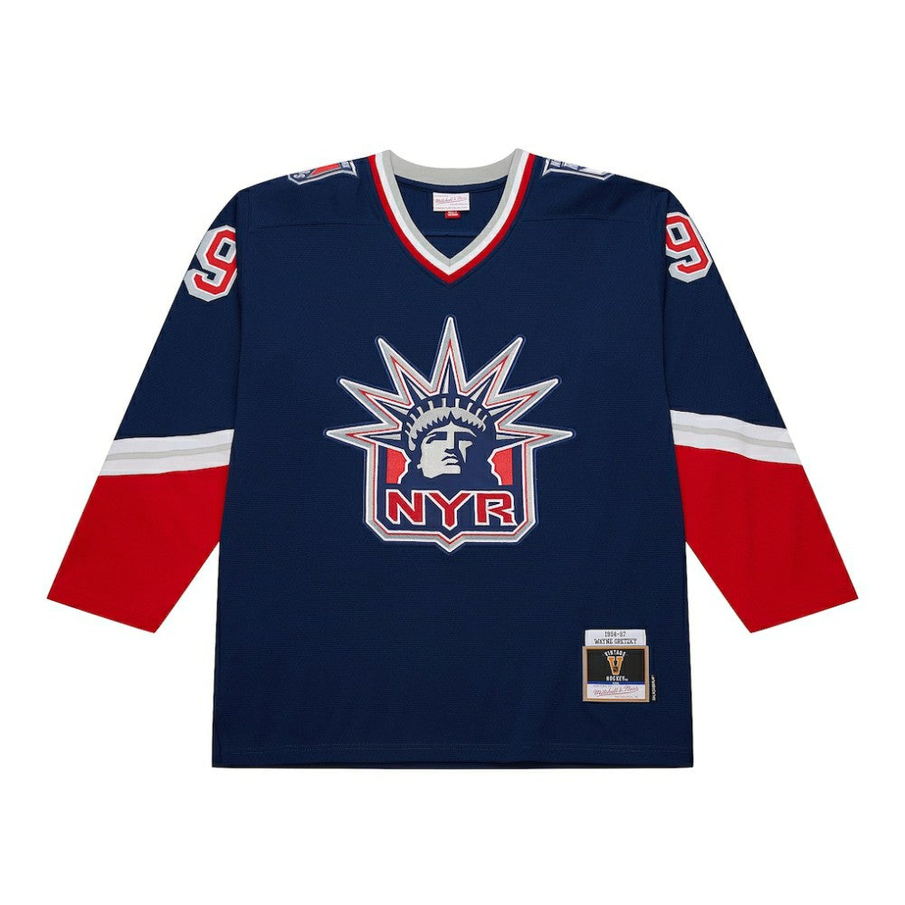 Wayne Gretzky New York Rangers Mitchell & Ness Youth 1996/97  Power Play Player Jersey Outlet