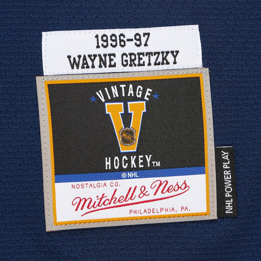 Wayne Gretzky New York Rangers Mitchell & Ness Youth 1996/97  Power Play Player Jersey Outlet