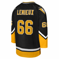 Mario Lemieux Pittsburgh Penguins Mitchell & Ness Youth 1992/93 Captain Patch Power Play Player Jersey Sale