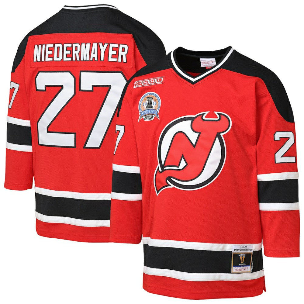 Scott Niedermayer New Jersey Devils Mitchell & Ness Youth  1999/00 Power Play Player Jersey For Sale