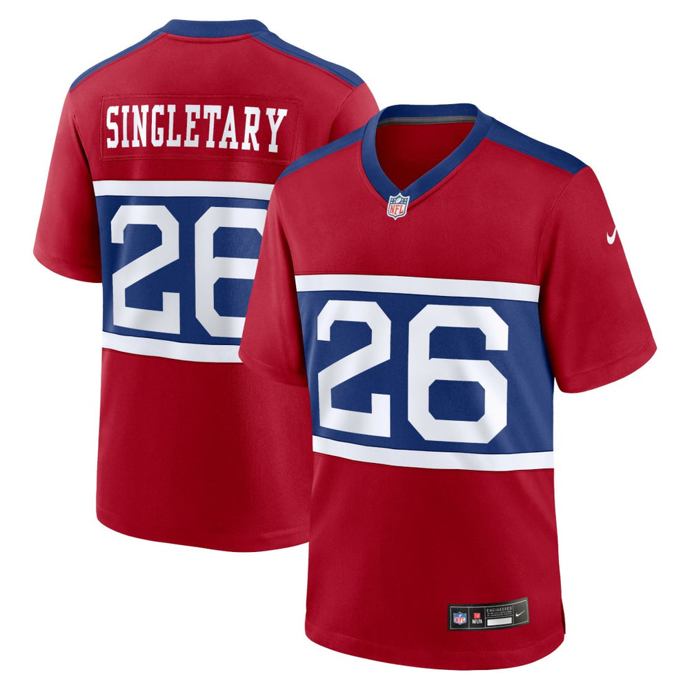New York Giants Nike Devin Singletary  Youth Game Jersey