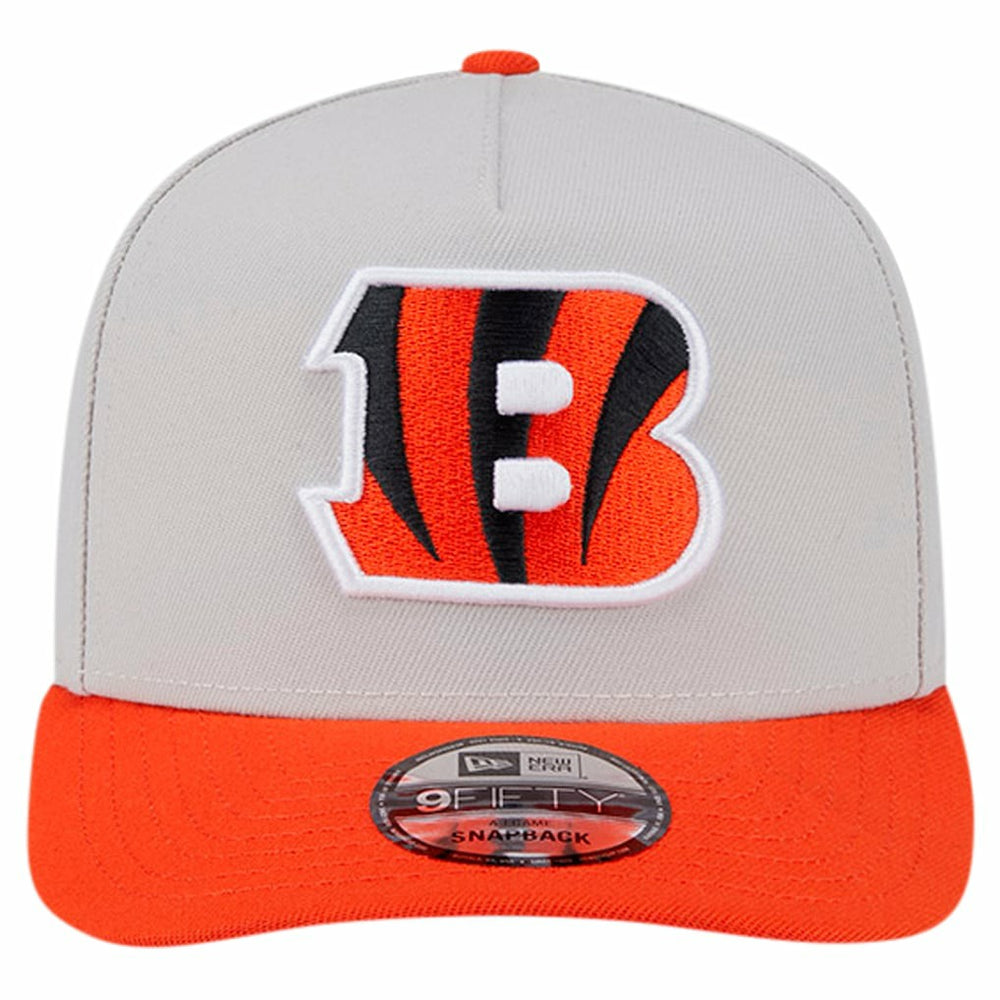 Cincinnati Bengals New Era Decent 9FIFTY A-Frame Snapback Hat